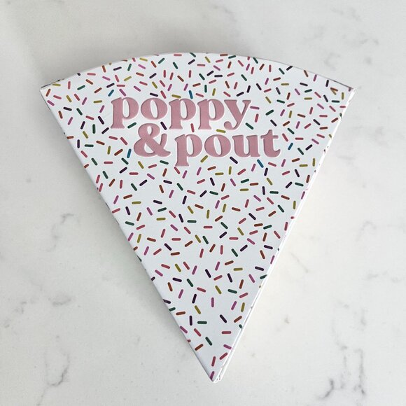 Poppy & Pout Birthday Lip Care Two Piece Gift Set NIB Confetti Cake Balm & Scrub - Picture 2 of 6